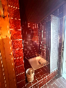 Sauna mit Dusche 