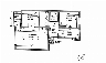 Grundriss gezeichnet Architekt