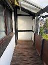 Balkon überdacht
